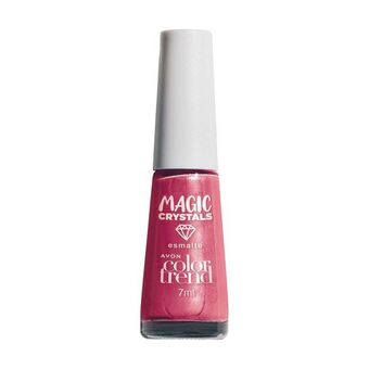 Avon Esmalte 5 free magic crystal | color trend rosa cuarzo oferta