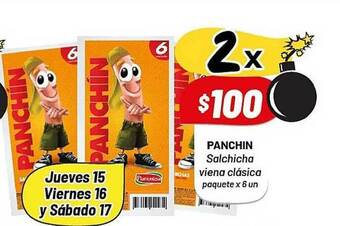 Almacor Panchin Salchicha Viena Clásica x 6un oferta