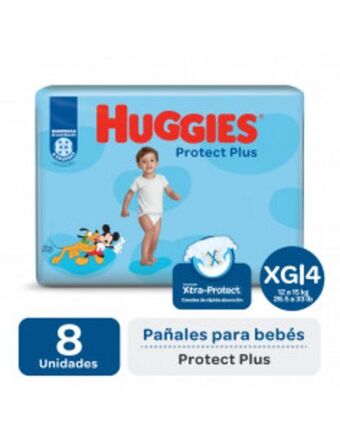 Farmacias Líder Huggies protect plus xg pañales x 8 oferta