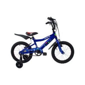 Frávega Bicicleta infantil peretti rodado 16” cuadro acero cros niño azul oferta