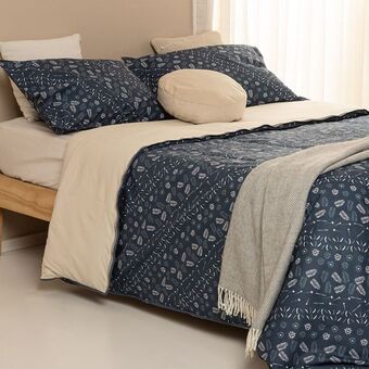 Arredo Funda de acolchado king size flores oferta