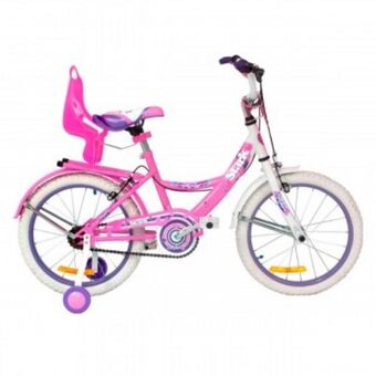 Bicicleta rodado 16 stark playera flores 6095