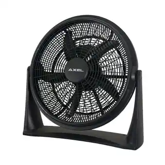 Carrefour Ventilador turbo axel 20" ax-tp20n negro oferta