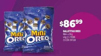 Makro Galletitas oreo oferta