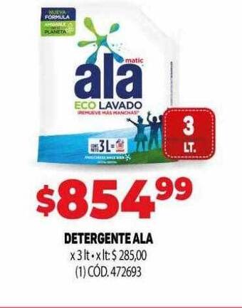 Makro Detergente ala oferta