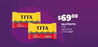 Makro Galletitas tita oferta