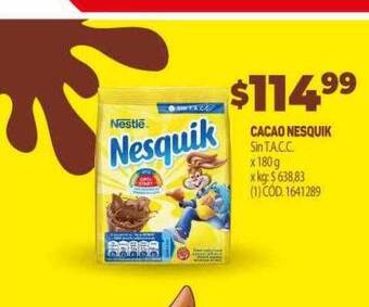 Makro Cacao nesquik oferta