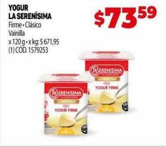Makro Yogur la serenísima oferta