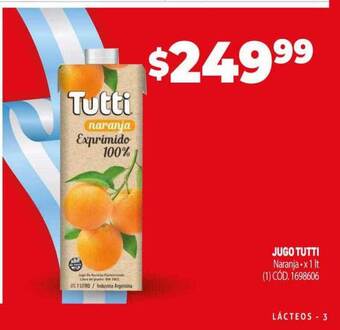Makro Jugo tutti oferta