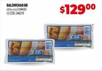 Makro Salchichas 66 oferta