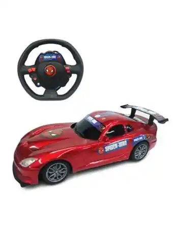 El Mundo del Juguete Vehículo auto radio control spiderman 31 cm original marvel oferta