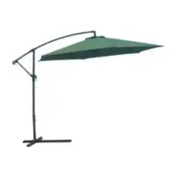 Maitess Sombrilla goodnice cantilever 3mts verde oferta