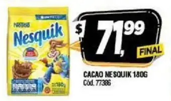 Supermercados Yaguar Cacao Nesquik 180g oferta