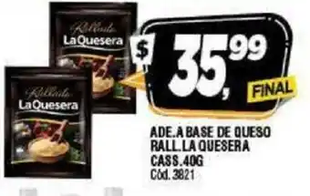 Supermercados Yaguar Ade.A Base De Queso Rall La Quesera Cass.40g oferta
