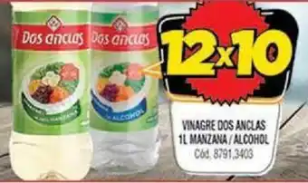 Supermercados Yaguar Dos Anclas Vinagre 1L Manzana/Alcohol oferta