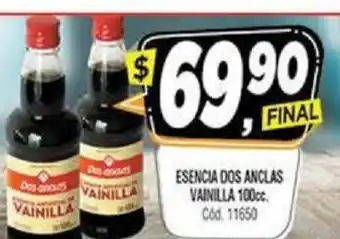 Supermercados Yaguar Vainilla Esencia Dos Anclas 100cc oferta