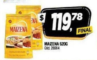 Supermercados Yaguar Maizena 520g oferta