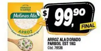 Supermercados Yaguar Arroz Ala D Orado Parboil Est 1kg oferta