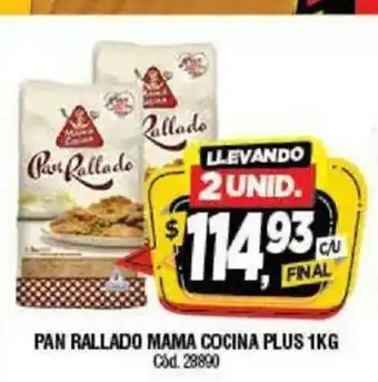 Supermercados Yaguar Pan Rollado Mama Cocina Plus 1kg oferta