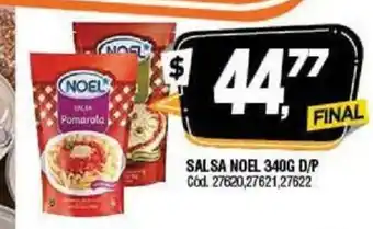Supermercados Yaguar Salsa Noel 340g D/P oferta