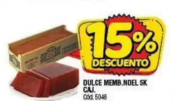 Supermercados Yaguar Dulce Memb.Noel 5k Caj oferta