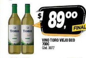Supermercados Yaguar Vino Toro Viejo BCO 700c oferta