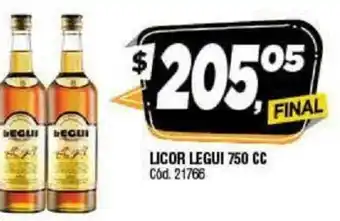 Supermercados Yaguar Licor Legui 750cc oferta