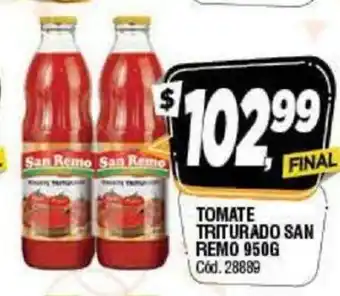 Supermercados Yaguar Tomate Triturado San Remo 950g oferta