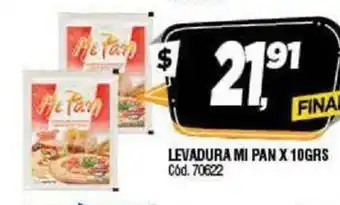 Supermercados Yaguar Levadura Mi Pan x10grs oferta