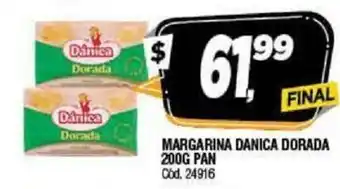 Supermercados Yaguar Danica Margarina Dorada 200g Pan oferta
