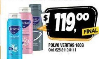 Supermercados Yaguar Veritas Polvo 180g oferta