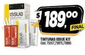 Supermercados Yaguar Issue Tinturas Kit oferta