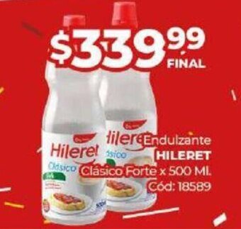 Diarco Endulzante Hileret Clasico Forte oferta