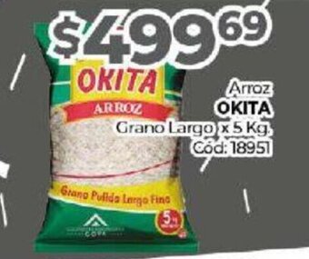 Diarco Arroz Okita Grano Largo oferta