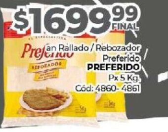 Diarco Pan Rallado / Rebozador Preferido oferta
