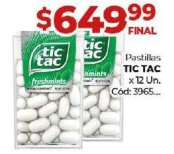 Diarco Pastillas Tic Tac oferta