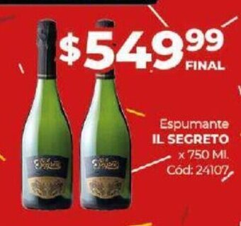 Diarco Espumante IL Segreto oferta