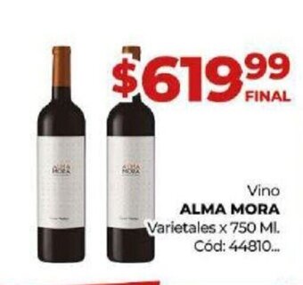 Diarco Vino Alma Mora oferta