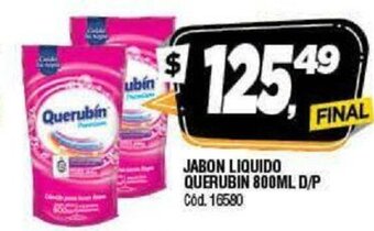 Supermercados Yaguar Querubin Jabon Liquido 800ml D/P oferta