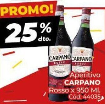 Diarco Aperitivo Carpano oferta