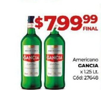 Diarco Americano Gancia oferta