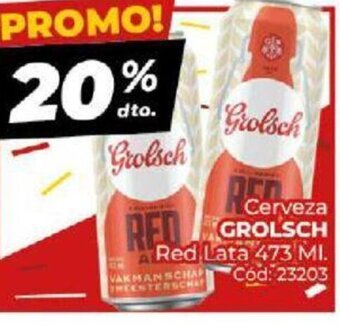 Diarco Cerveza Grolsch oferta