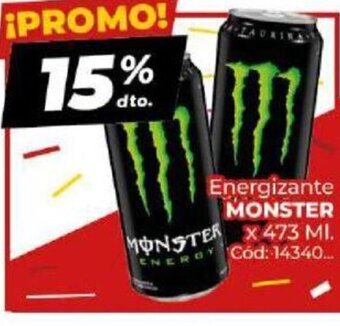 Diarco Energizante Monster oferta