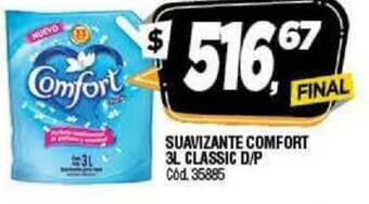 Supermercados Yaguar Comfort Suavizante 3L Classic D/P oferta
