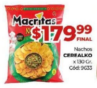 Diarco Nachos Cerealko oferta