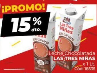 Diarco Leche Chocolatada Las Tres Niñas oferta