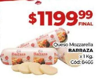 Diarco Queso Mozzarella Barraza oferta