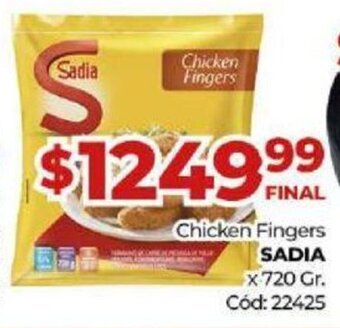 Diarco Chicken Fingers Sadia oferta