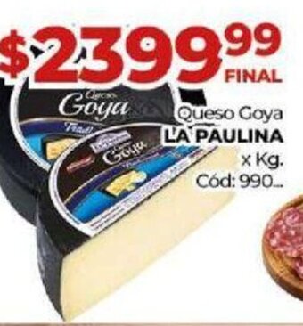 Diarco Queso Goya La Paulina oferta