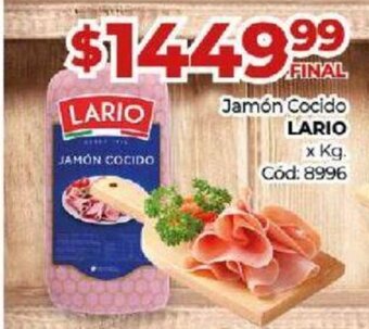 Diarco Jamón Cocido Lario oferta
